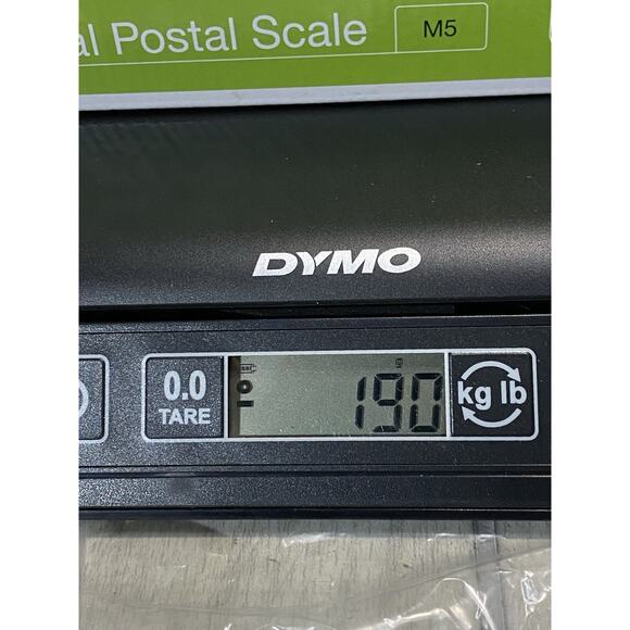 Dymo Digital Postal Scale Model M5 Battery Operated 5 Lb Max EUC! - Picture 2 of 7